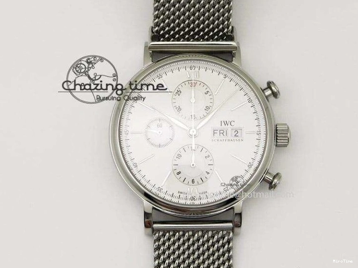 MIROTIME 0522 Pilot Chrono RG 3878 ZF Best Edition Grey Dial On Brown Leather Strap A UrbanChic 7330
